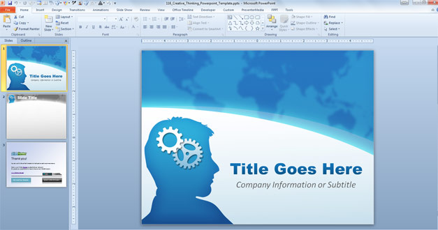 Microsoft Powerpoint 2007 Template Designs